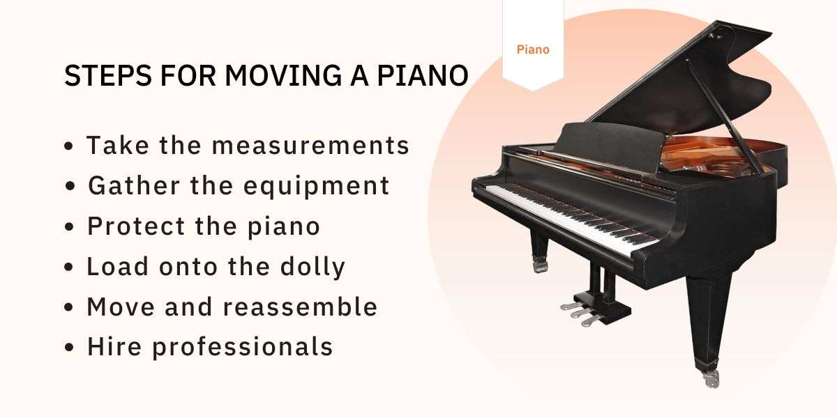 how to move a pianos