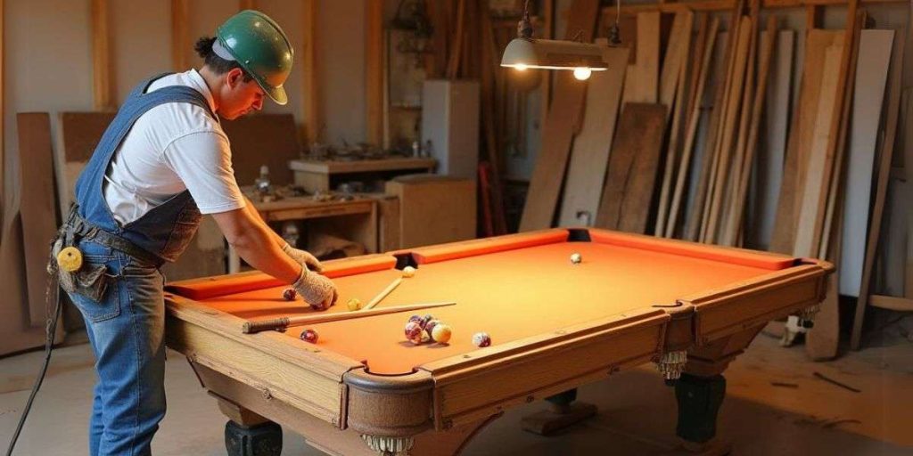 how to disassemble a pool table for moving