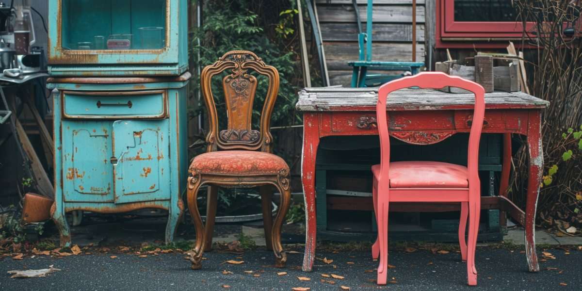 Old Furniture And Appliances