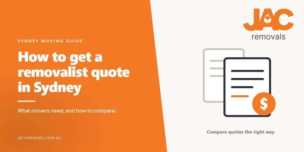 removalists sydney quote